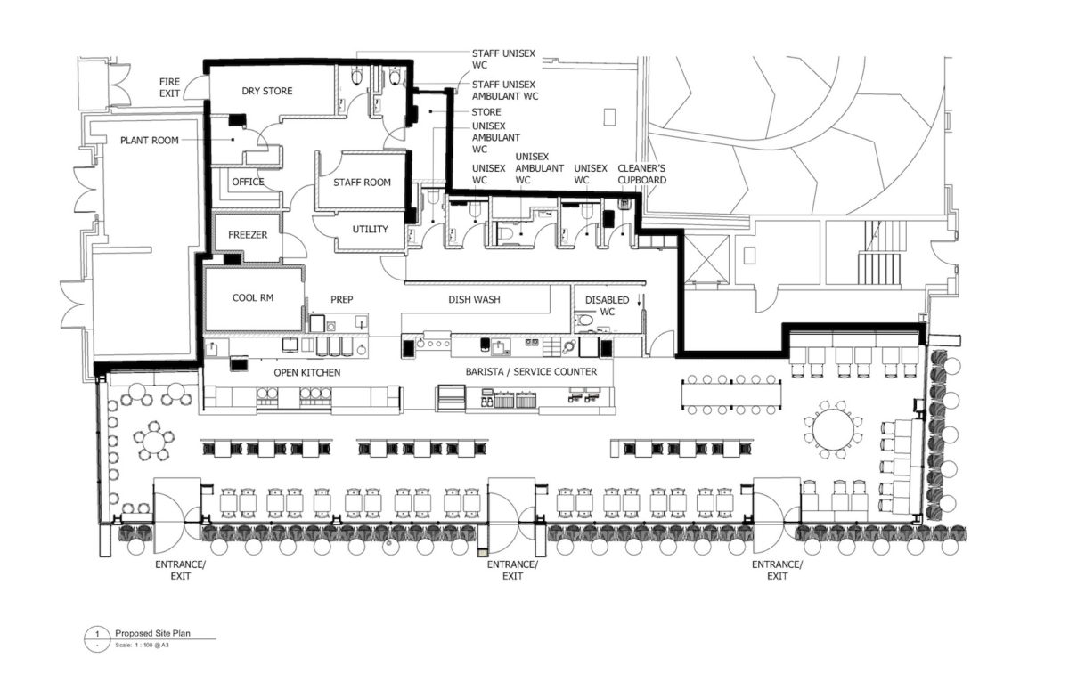 CAFE EXPANSION, DUBLIN | MARTIN MCCORMICK DESIGN